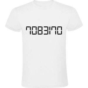 Oliebol Rekenmachine Heren T-shirt - wiskunde - rekenen - student - school - grappig