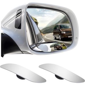 360 ° draaibare groothoek verstelbare achteruitkijkspiegel - HD-glas - 2 stuks met extra spiegel - universele auto SUV RV .