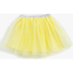 Koton Normaal A-lijn Tutu minirok met glanzende voering en glanzende elastische taille