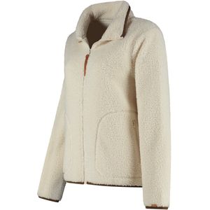 MGO Teddy Dames - Outdoorvest - Fleece - Wit