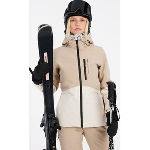 Protest - Disk - Ski Jas - Bamboo Beige - Waterdicht 20000 mm - Ademend 20000 g/m2/24h