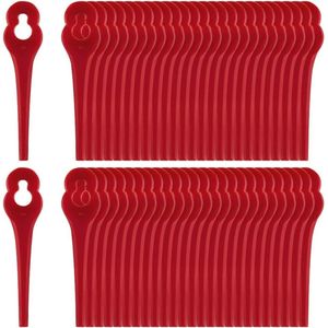 100 Stuks PA6 Kunststof Messen voor Grastrimmers - Reservemessen Compatibel met Diverse Modellen