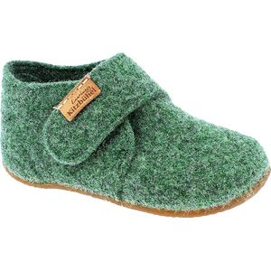 Living Kitzbühel - Filz Slippers - Blauw - Vilt - Klittenband