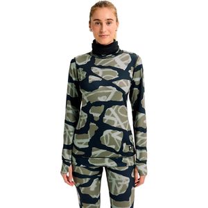 Burton Midweight Long Neck Lange Mouwen Basislaag Groen XS Vrouw