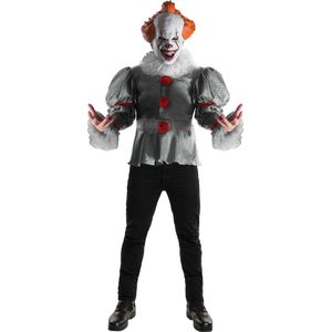 Rubies - It Is Pennywise - Man - Grijs - Maat 48-50 - Halloween - Verkleedkleding