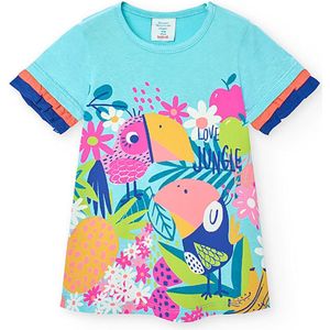 Boboli 248048 Jurk Veelkleurig 6 Months Meisjes