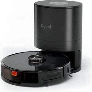 Kyvol S31 Robotstofzuiger | Zelflegende vuilnisbak | Automatische vuilverwijdering | Slimme reiniging en realtime mapping | 3000 Pa zuigkracht en 240 minuten looptijd | Reinigen op afstand en stembediening | 2 in 1 Stofzuiger en dweil en ultrastil