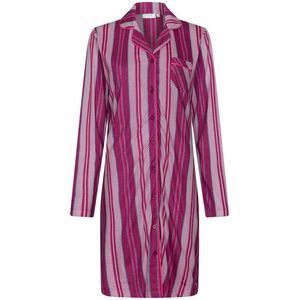 Rebelle - Cin Cin - Nachthemd - Donkerroze - Bio Katoen - Doorknoop