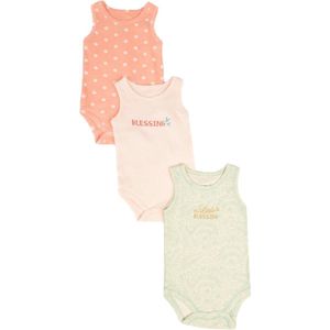 Junior - Romper - Egyptisch katoen - 3-pack - Blessing - 0-3 maanden - 7213-31