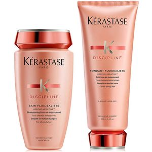 Kérastase - Discipline - Voordeelset - Shampoo en Conditioner voor Pluizig en Krullend Haar