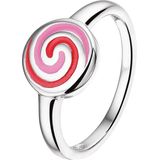 The Kids Jewelry Collection Ring Rondje - Zilver
