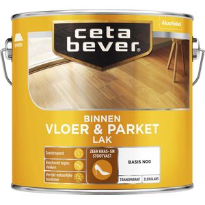 Cetabever - Vloer- & Parketlak Transparant - Donker Mahonie - 2,5 L