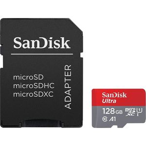 SanDisk MicroSDXC 128GB - Ultra - Class 10 - 100MB/s