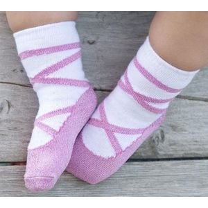 Bonnie Doon - babysokken - Cinderella - lurex ballerina model sokken- 8/12 maanden