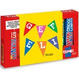 Tony's Chocolonely Chocolade Proeverijtje Gefeliciteerd! - Verjaardag Cadeau - 6 Fairtrade Chocolade Repen - Verjaardagscadeau in Geschenkdoos - Chocoladecadeaus - 288 gram