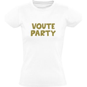 Voute Party Dames T-shirt | Foute Party | Feest | Fuif | Feestje | Kleding | Shirt