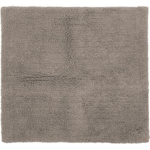 Tiseco Home Studio - Badmat RIVA - SET/2 - 100% katoen - antislip - Vierkant - 60x60 cm - Taupe