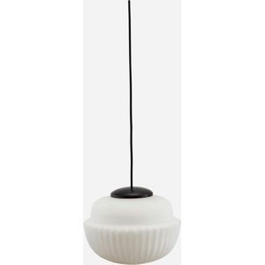 House Doctor Acorn hanglamp wit glas Ø29cm