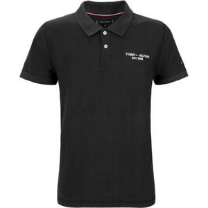 Tommy Hilfiger | Polo heren | zwart | geborduurd logo | S