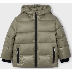 MAYORAL Glossy Coat Jassen Jongens - Winterjas - Khaki - Maat 92