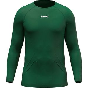 Jako Lightweight Longsleeve Kinderen - Donkergroen | Maat: 128-140