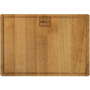 Boska Dining Board Friends L - Serveerplank - Europees eikenhout - Voor elke maaltijd - Handige opvanggeul - 39 cm