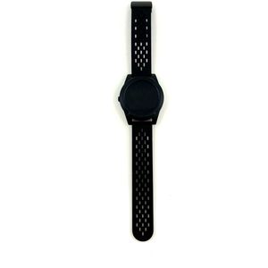 Universele horlogeband zwart 22mm magnetische clipsluiting ook geschikt voor Samsung Galaxy watch3, Garmin forerunner, Huawei watch 4