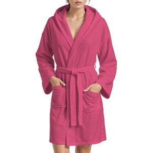 Unisex Microfiber Badjas Fuchsia 3XL - Comfortabele en Luxe Badkleding