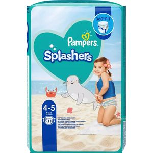Pampers - Splashers - Maat 4-5 - Wegwerpbare Zwemluiers - 11 Stuks
