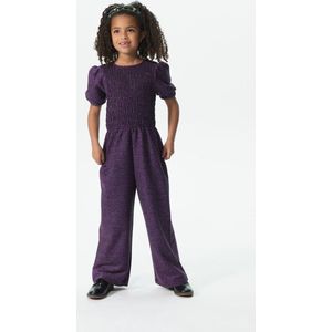 Sissy-Boy - Paarse jumpsuit met lurex