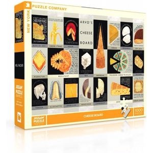 New York Puzzle Company - Neil Packer Cheese Board - 1000 stukjes puzzel
