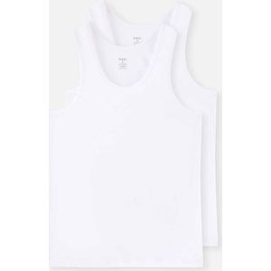 Dagi - Heren Cami Shirt - Wit