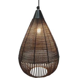 Hanglamp Ise 37cm zwart