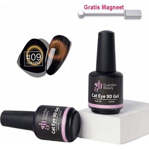 Guardian Beauty Cat Eye 9D Gellak - Méanail - #09 - 15ml - Met Gratis Magneet - Nagel Gellak