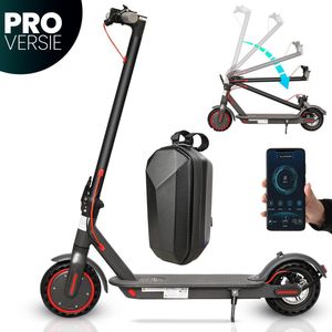 Stay-on Aovo M365 Pro | Elektrische Step | Carbon Stuurtas | Krachtige 350W Motor | 31km/h | Max. 35km | Compact inklapbaar | NL handleiding | Smart-App