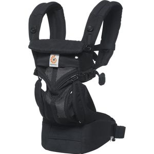 Ergobaby Omni 360 Cool Air Mesh Baby Draagzak - Onyx Black