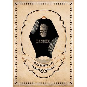 Bandido Star Barber Cape