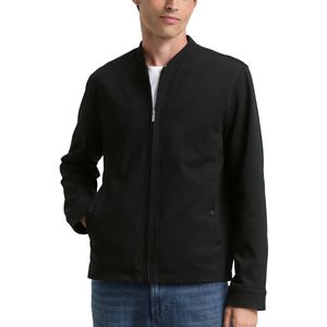 Tom Tailor - Sweatvest - Heren - XL - Zwart - Polyester - 1047274