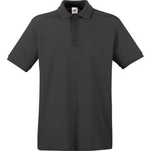 Fruit of the Loom Premium Polo Shirt Light Graphite S