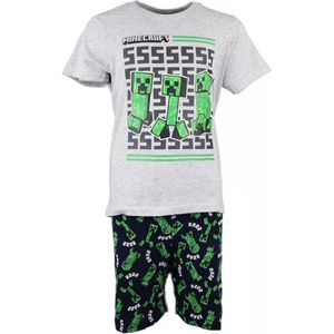 Minecraft - shortama Minecraft - jongens- maat 110/116
