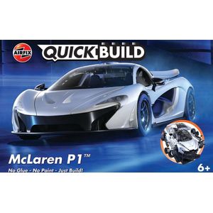 Airfix J6028 QUICKBUILD Mclaren P1 - Wit - Sport auto Plastic Modelbouwpakket