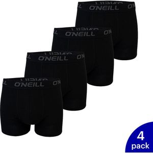 4-Pack O'Neill Heren Boxershorts 901002-6969 - Zwart - Maat M