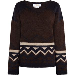 usha - FESTIVAL - Pullover - V-Ausschnitt - Stijlvol Strickmuster