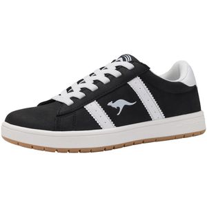 KangaROOS Unisex K-ca Miles Os sneakers voor kinderen, Jet Black White, 31 EU