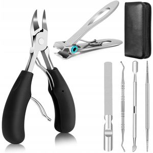 Professionele Nagelset Roestvrij Staal - 6 Delig