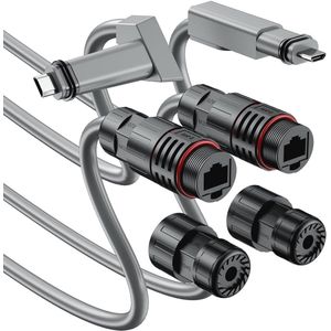 Waterdichte Ethernet-adapter V2 voor Starlink - 2 Stuks RJ45 Adapters