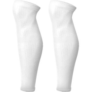 ZIYAR Sleeves - Wit - Voetloze sokken - Voetbal