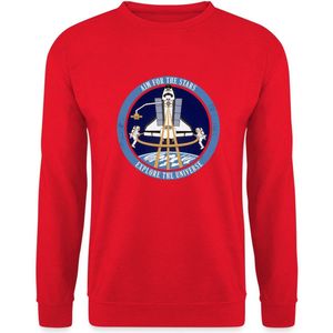 NASA Aim For The Stars Sweater Heren