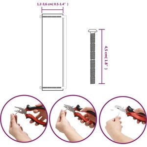 vidaXL - Handvatten - 20 - st - 480 - mm - roestvrij - staal - goudkleurig