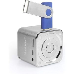 Mini Soundstation - Draagbare MP3-Speler met Stereo Luidsprekers en Line-In Functie